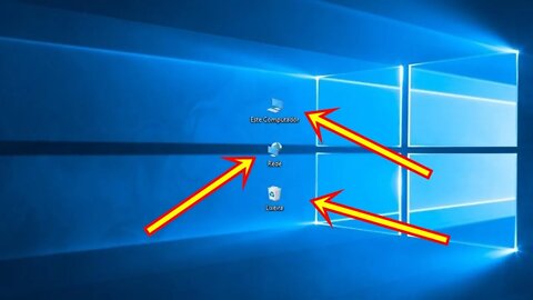 Adicionar ÍCONES Meu Computador e Rede na Área de Trabalho do WINDOWS 10