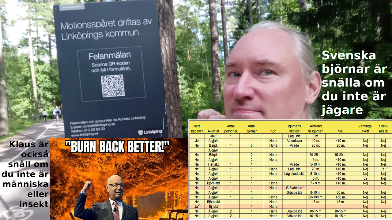 Krigslögner vs verkligheten. Vaxdöd. Vax i mat. Covid!?! Maui värre. 14-åring slog ner snäll björn