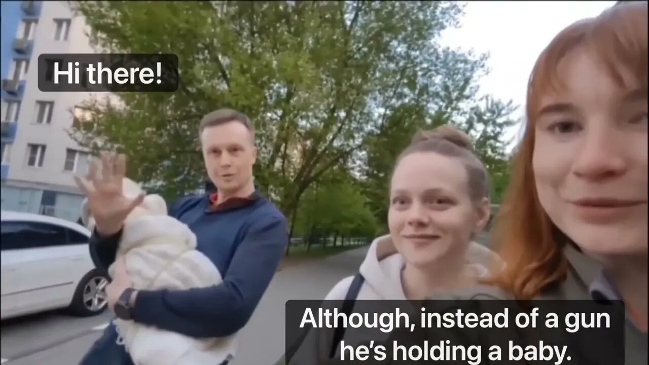 So, she moved to the breakaway republic of Donetsk.
