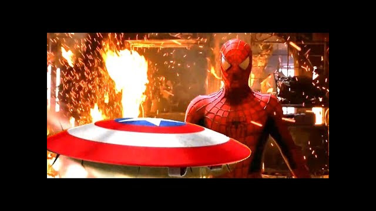 Captain America vs Tobey Maguire/Spider-Man ALTERNATE ENDING