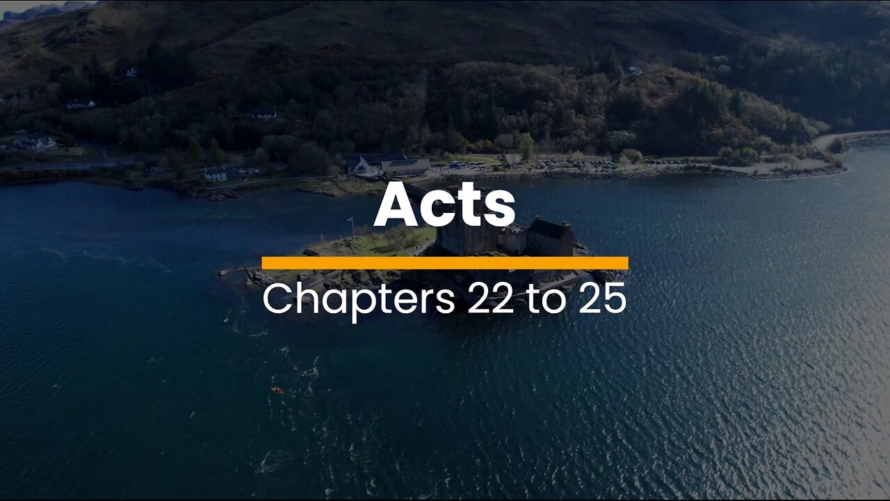 Acts 22, 23, 24, & 25 - November 5 (Day 309)