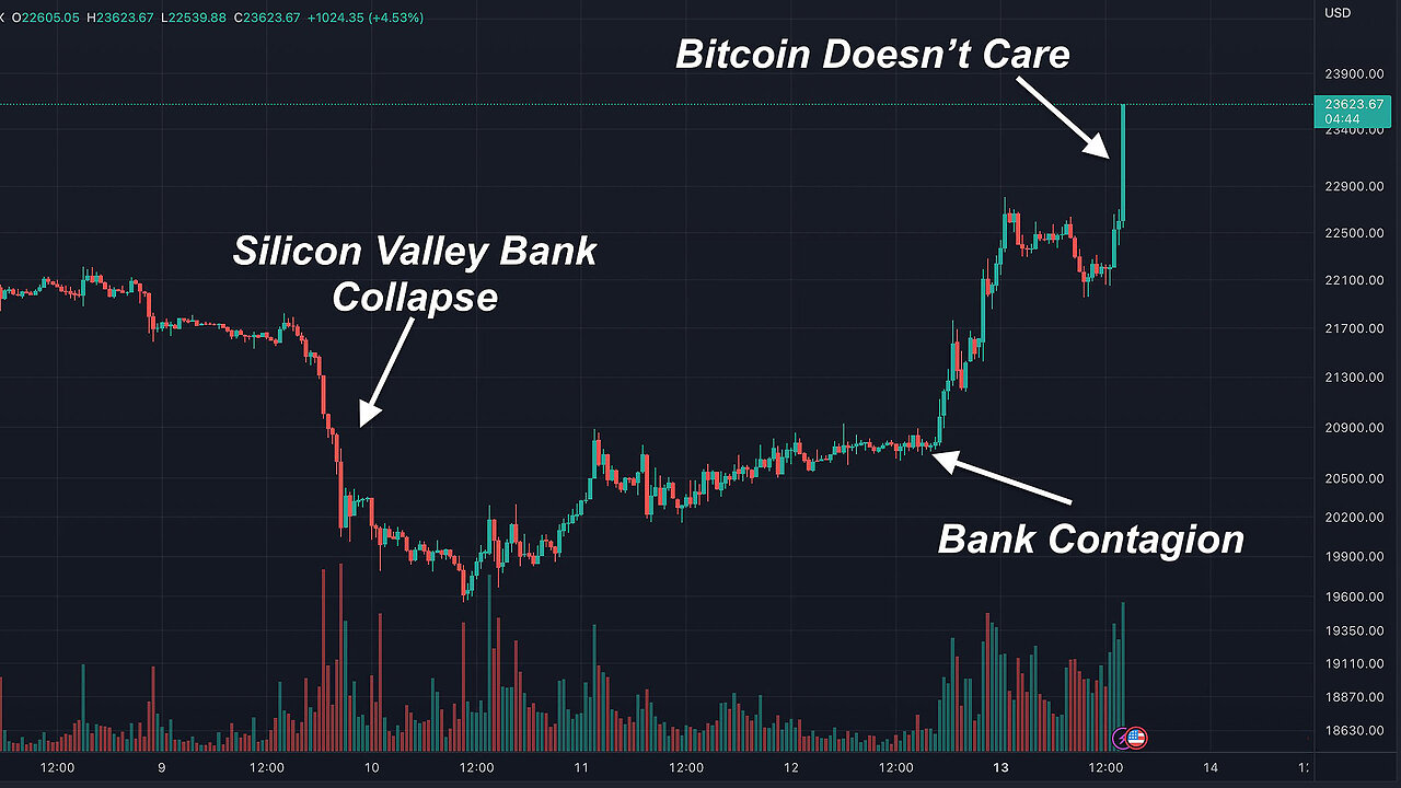 While Banks, Fiat, Stocks, Bonds, Real Estate, Gold & Silver CRASH, ₿itcoin price surges by $4k! 🤑