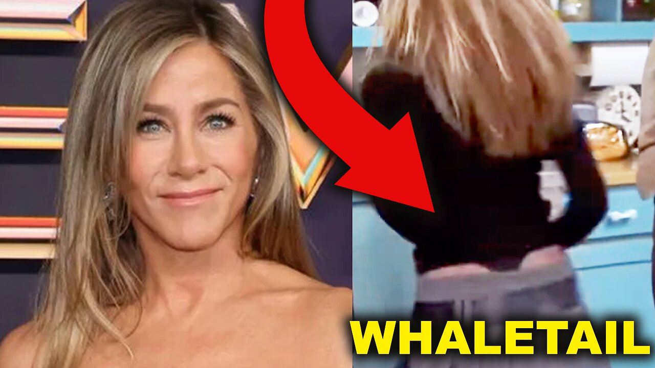 Jennifer Anniston Black Whaletail on Friends