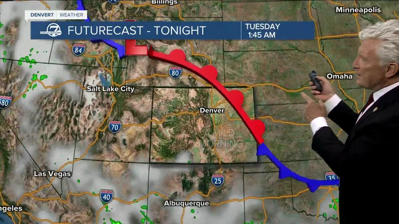 Monday, August 8, 2022 evening weather