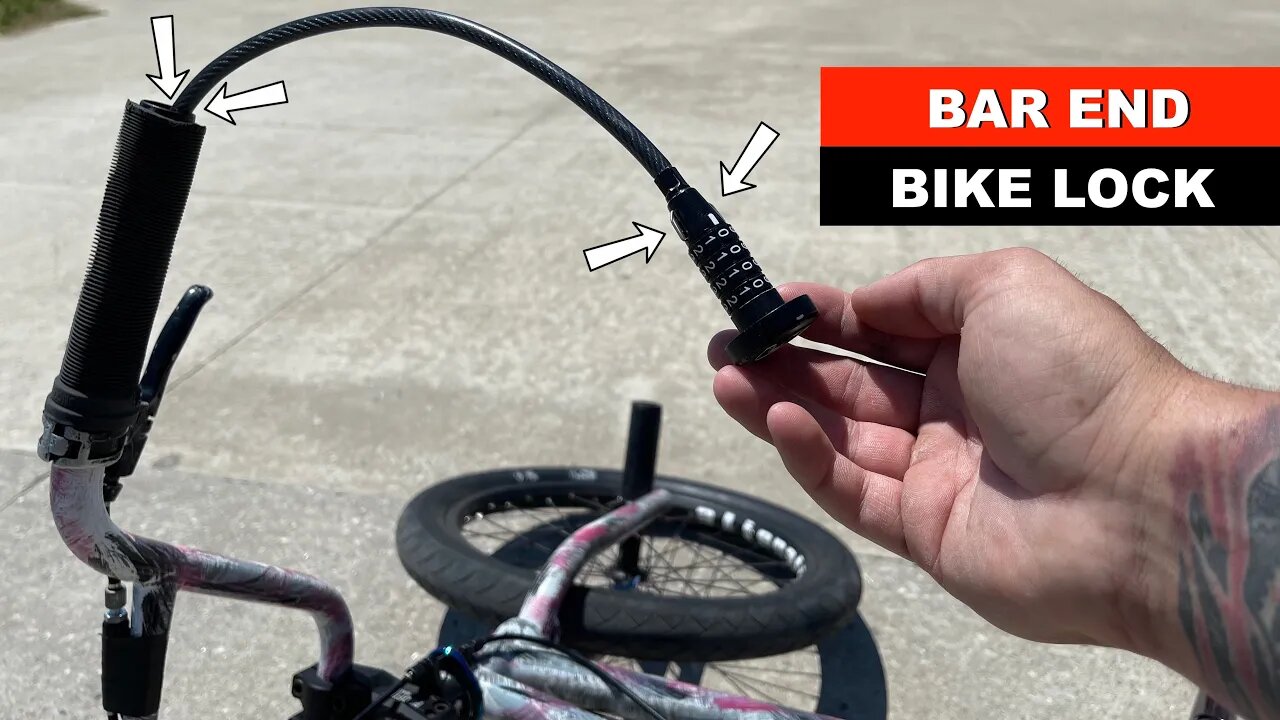 ** A NEW WAY TO LOCK YOUR BIKE **