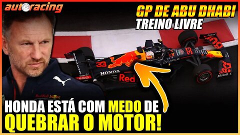 RED BULL E HONDA EM DÚVIDA NO TREINO LIVRE DE ABU DHABI EM YAS MARINA | FORMULA 1