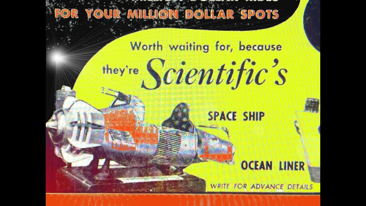 Worlds only RESTORED Scientific Space Ship Part 1