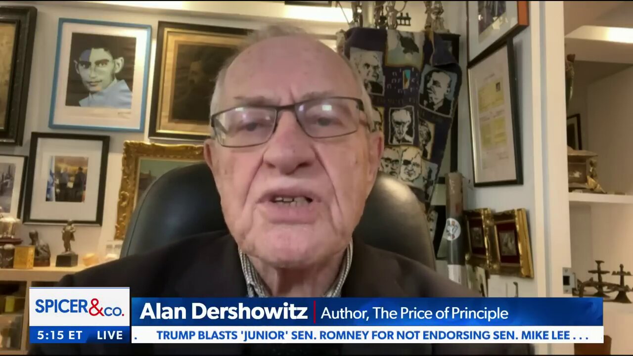 Alan Dershowitz: You shouldn't have those expectations