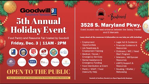 Goodwill to host annual holiday resource fair on Friday