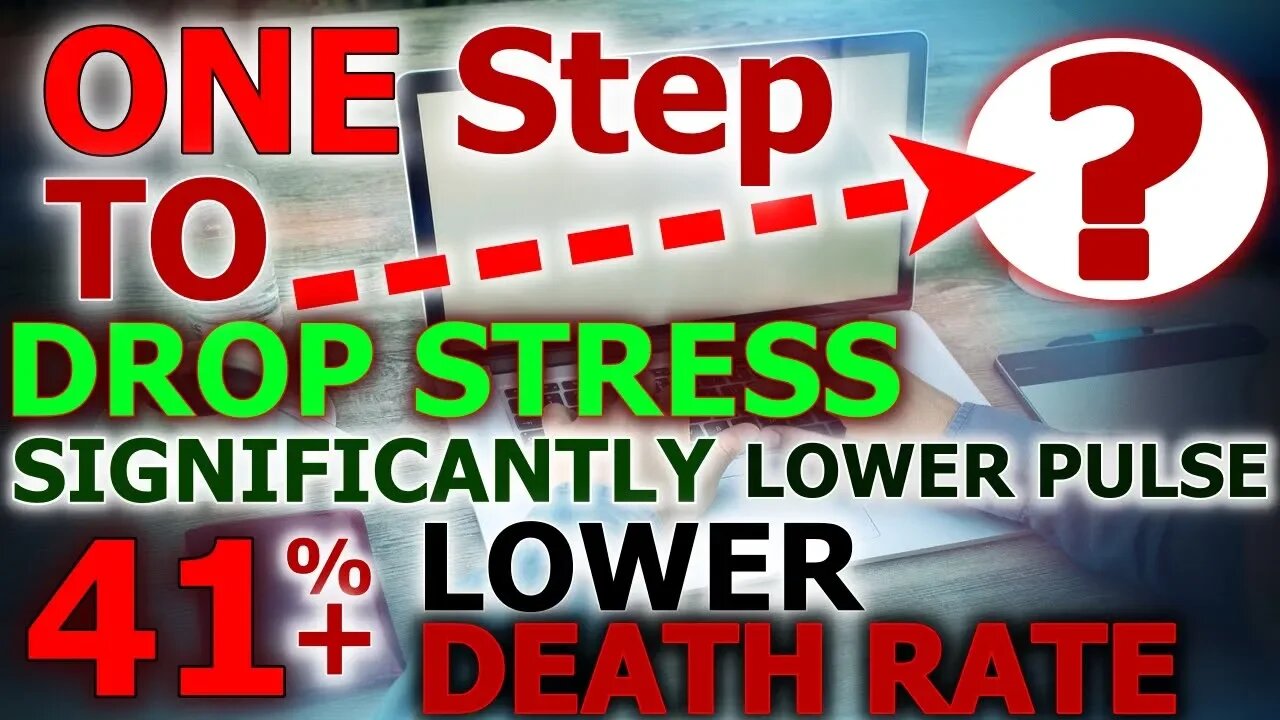 Drop Mental Issues With ONE Step, 41% Less Disease & Death! Kidney, Respiratory, Exercise, Social?