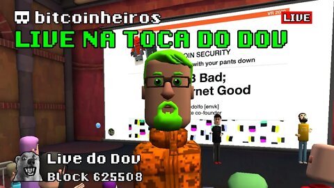 LIVE na Toca do Dov - Airgap e BCHalving