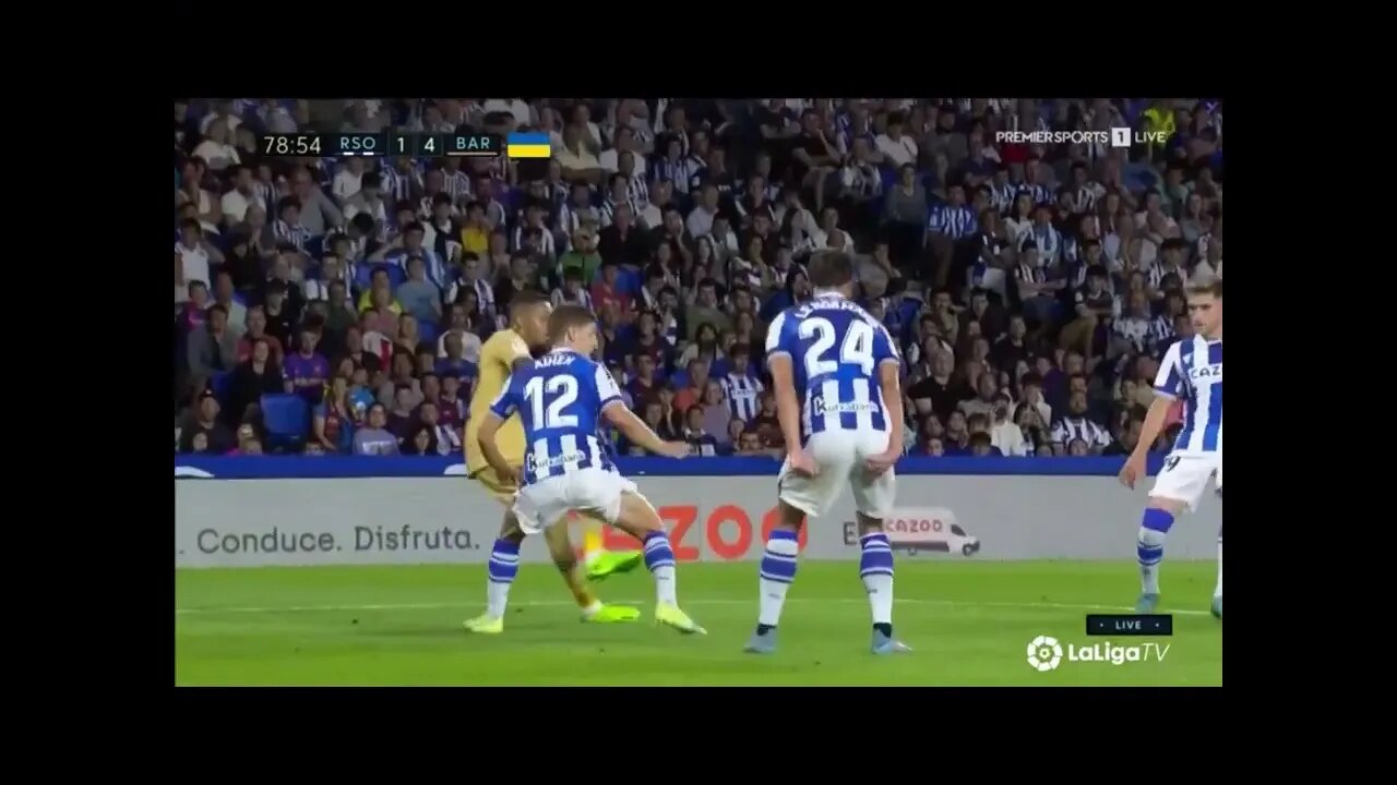 Ansu Fati Goal Today vs Real Sociedad (4 - 1)