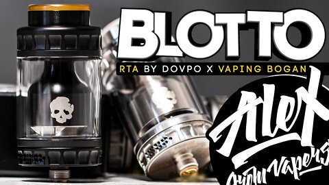 BLOTTO RTA l by DOVPO x Vaping Bogan l Alex VapersMD review 🚭🔞