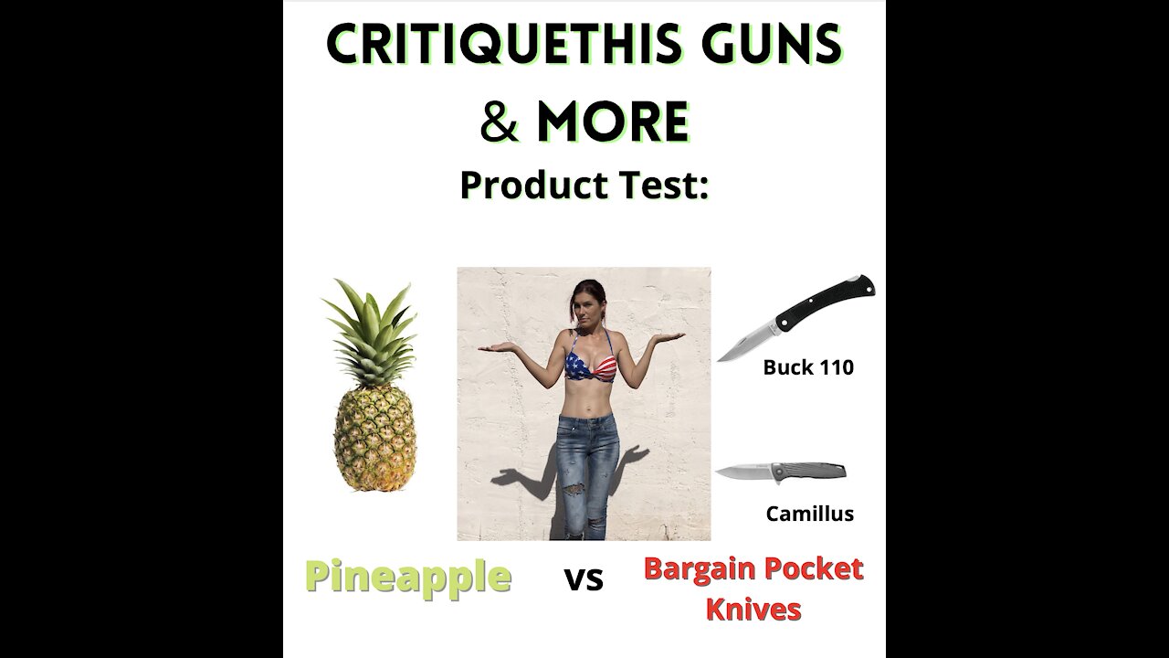 Knives vs Pineapple : An Unserious Product Review