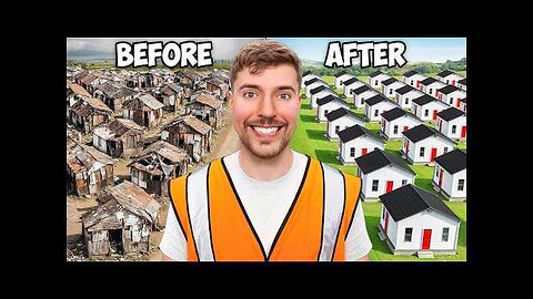 I Built 100 Houses And Gave Them Away!