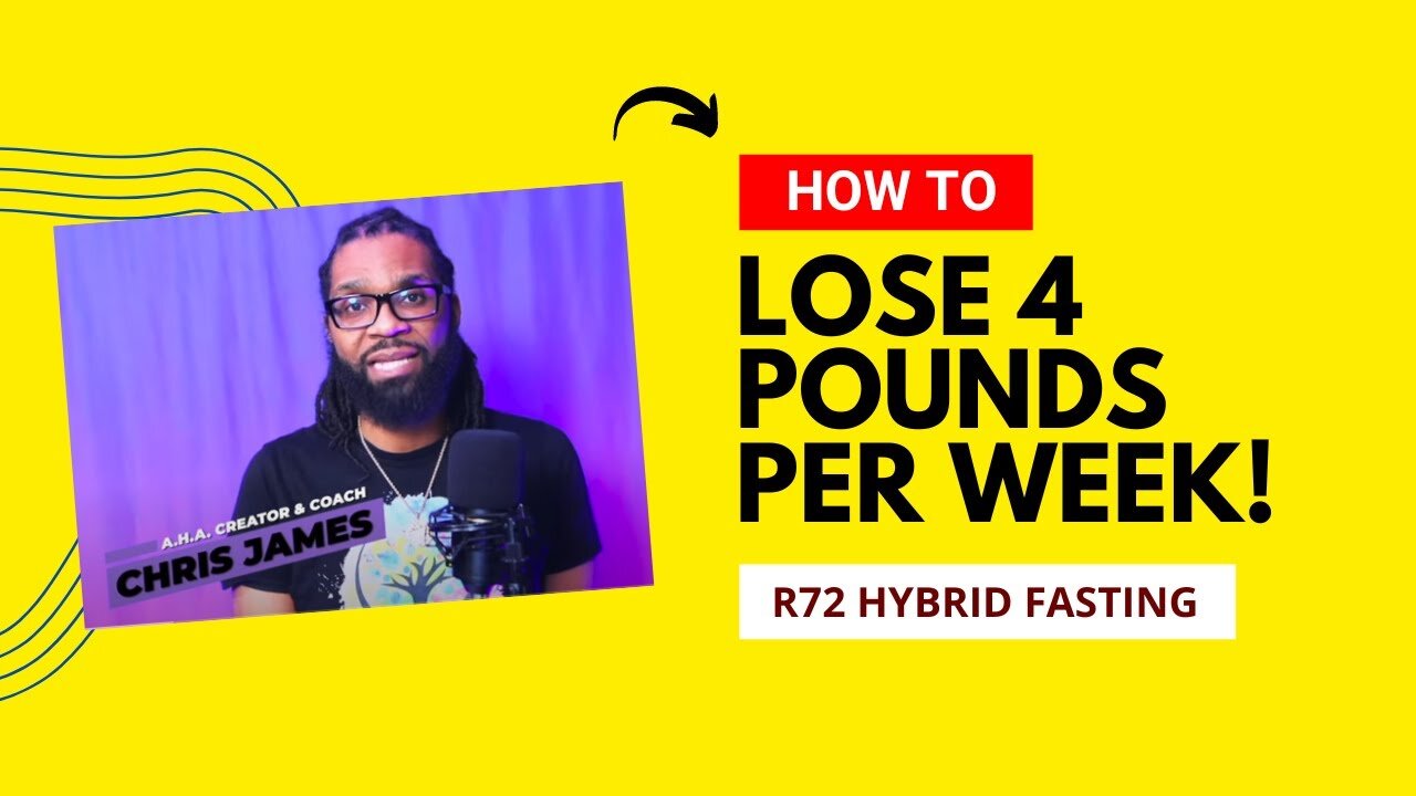 Lose 4 Pounds per Week! R72 Hybrid Fasting (Soft Fasting)