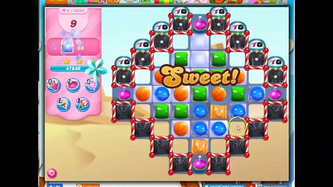 Candy Crush Level 3862 Talkthrough, 10 Moves 0 Boosters
