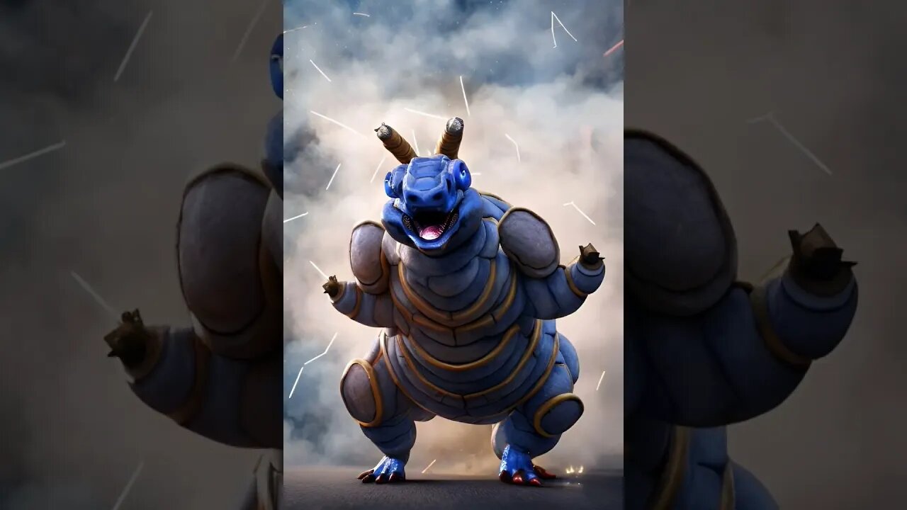 AI generated Blastoise #whosthatpokemon #pokemon