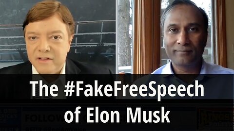 Dr.SHIVA: Elon Musk Using #FakeFreeSpeech to Dupe Conservatives - A Preview
