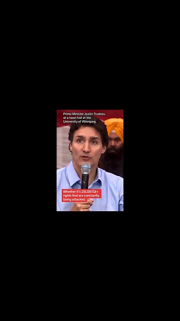 CA: Tyrant Trudeau 'I Will Always Stand Up For 2SLGBTQI+ Rights'