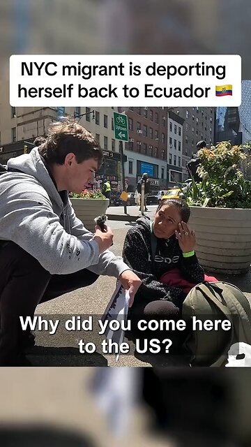 This illegal immigrant has had enough and is going back to Ecuador because it’s “too hard” here.