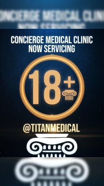 #TitanMedical now services 18 years old and up!