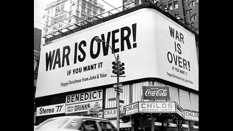 Happy Xmas The War Is Over ~ John Lennon