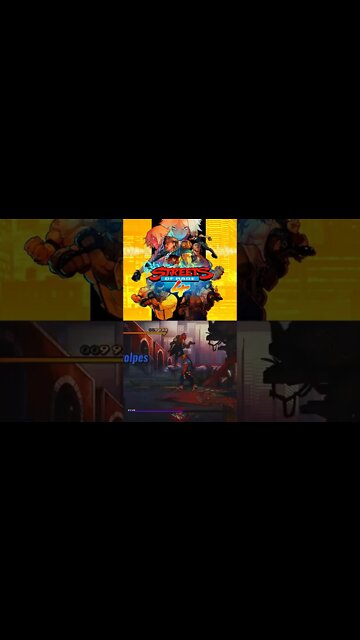 Streets of Rage 4 - Primeira fase parte 5 #shorts