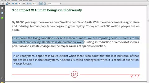 Zoom Online Class 8th Biology Lec 1