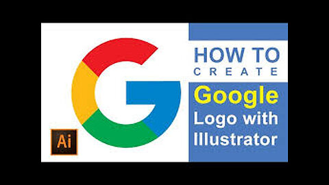 How to make Google logo in illustrator| Adobe illustrator