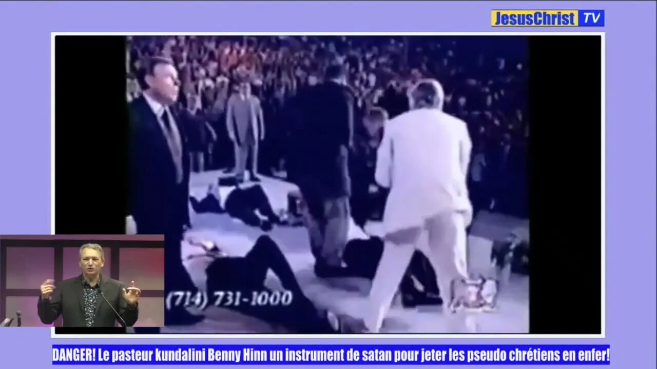 DANGER! Pasteur Kundalini Benny HinnI⚠️Instrument de satan pour jeter les pseudo chrétiens en enfer