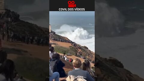 ondas gigantes de Nazaré