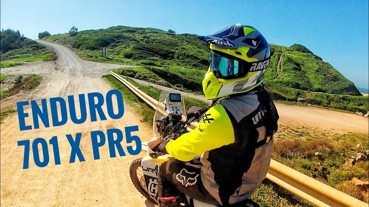 Enduro Ride AJP PR5 + Husky 701 LR 🇵🇹 x 🇸🇪