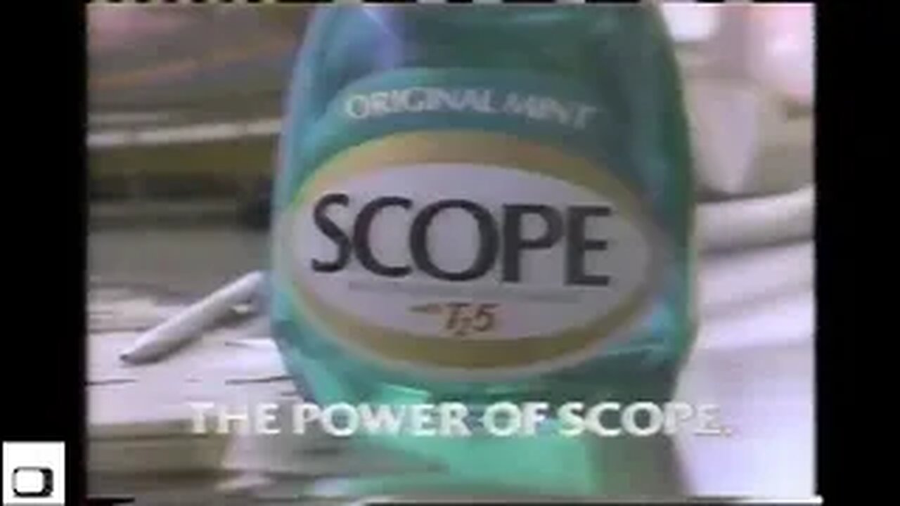 Scope Mouthwash Commercial (1987)