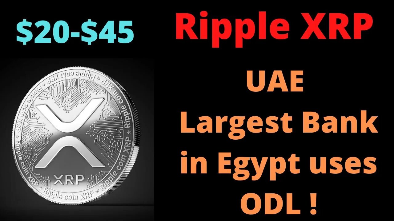 Ripple XRP and Egypt | UAE and Egypt | News Today