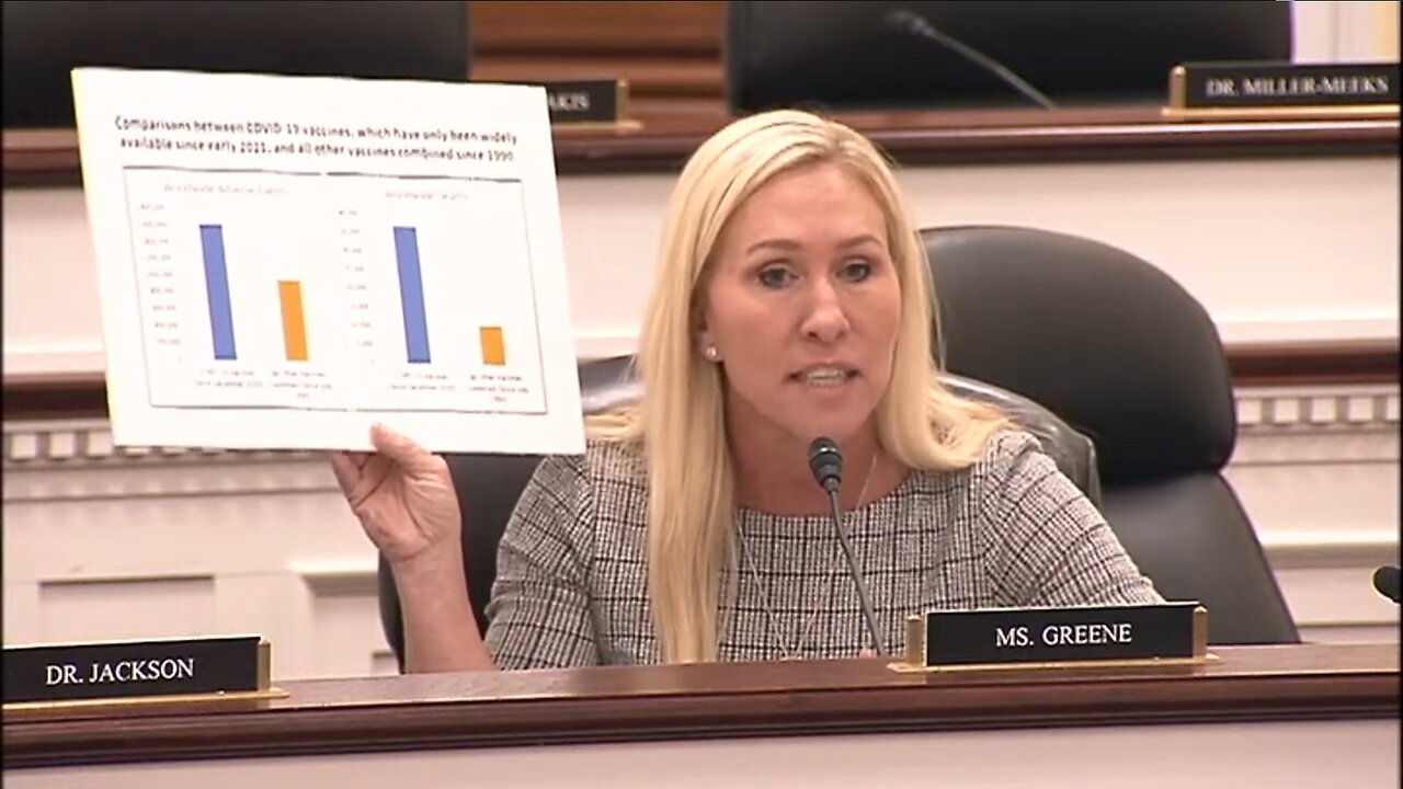 Rep. Marjorie Taylor Greene GOP Oversight - Assessing America’s Vaccine Safety Systems