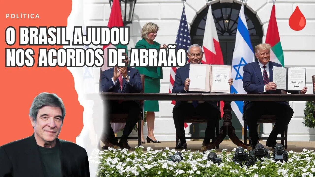 O BRASIL AJUDOU NOS ACORDOS DE ABRAÃO