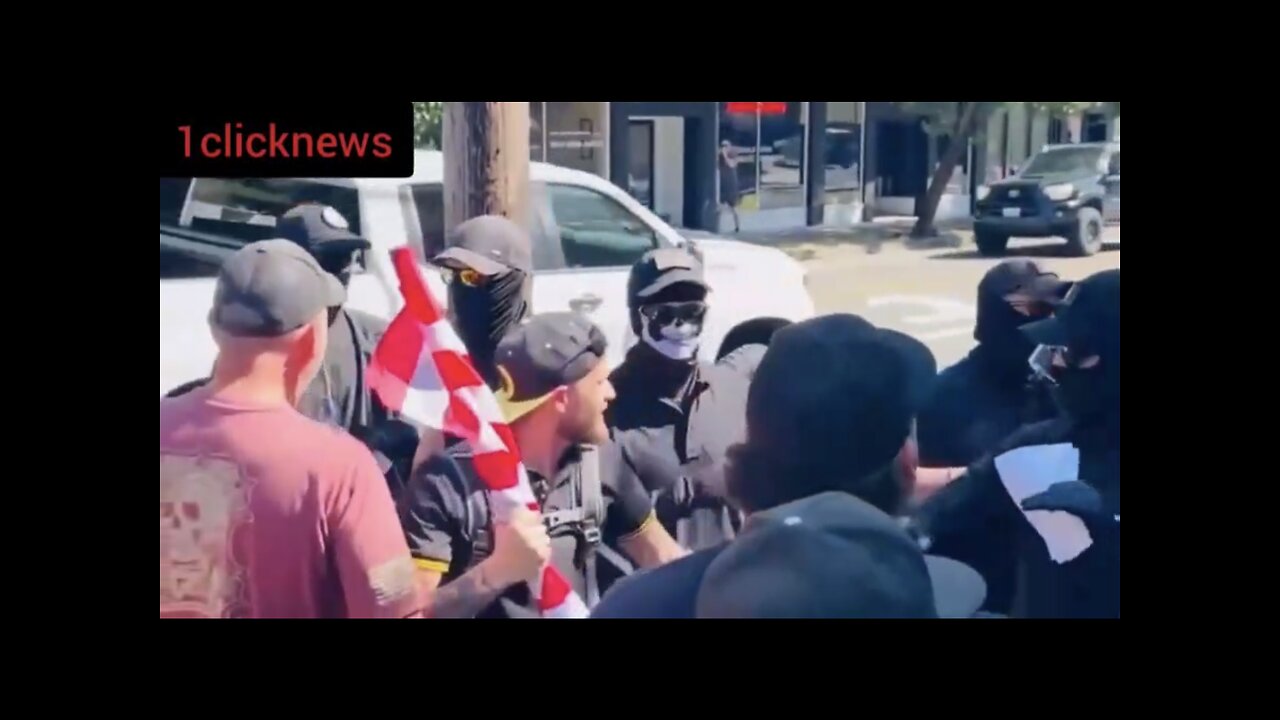 PAID ANTIFA THUGS GOT SCOLDED🎭🥊BY WARRIOR AMERICAN PATRIOTS💜🇺🇸🥋🤼♂️🏆💫
