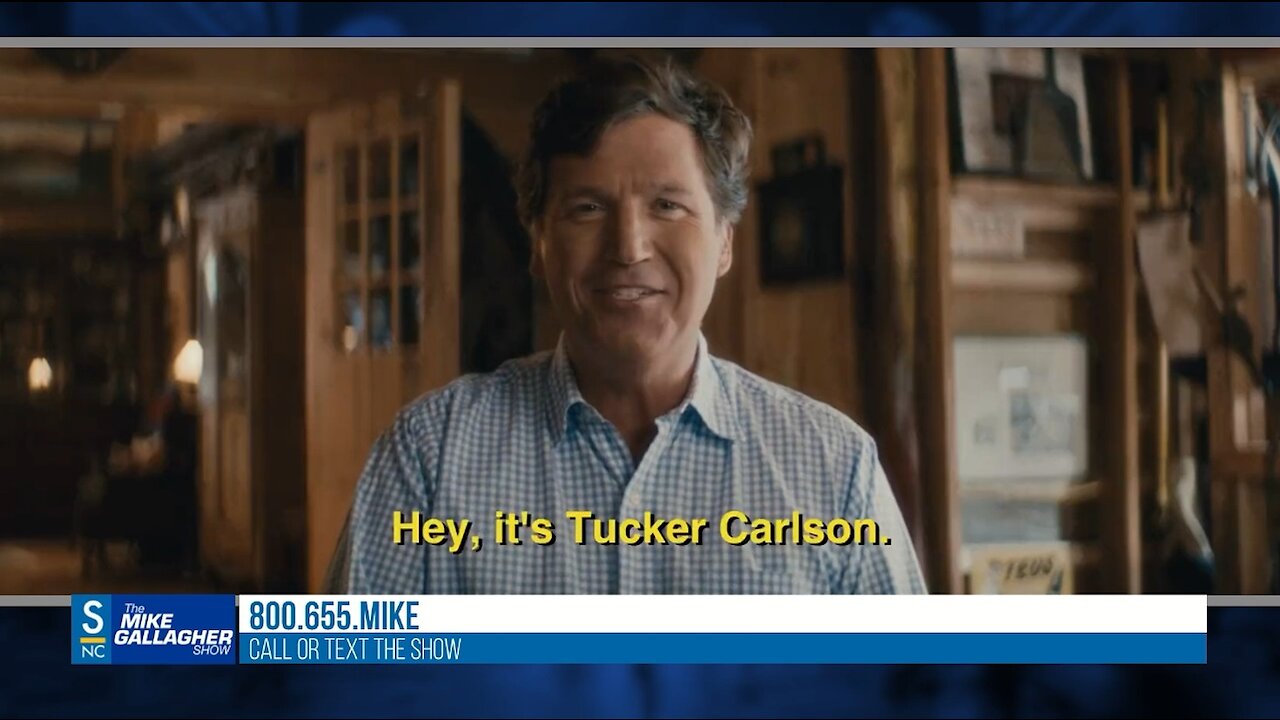 Tucker Carlson releases a video announcing that his show will be returning to Twitter