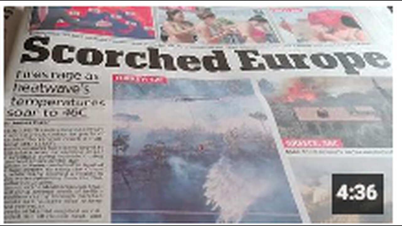 Scorched Europe? - Yet More Lies From Mainstream Media