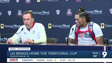 Arizona defeats ASU in Territorial Cup Game