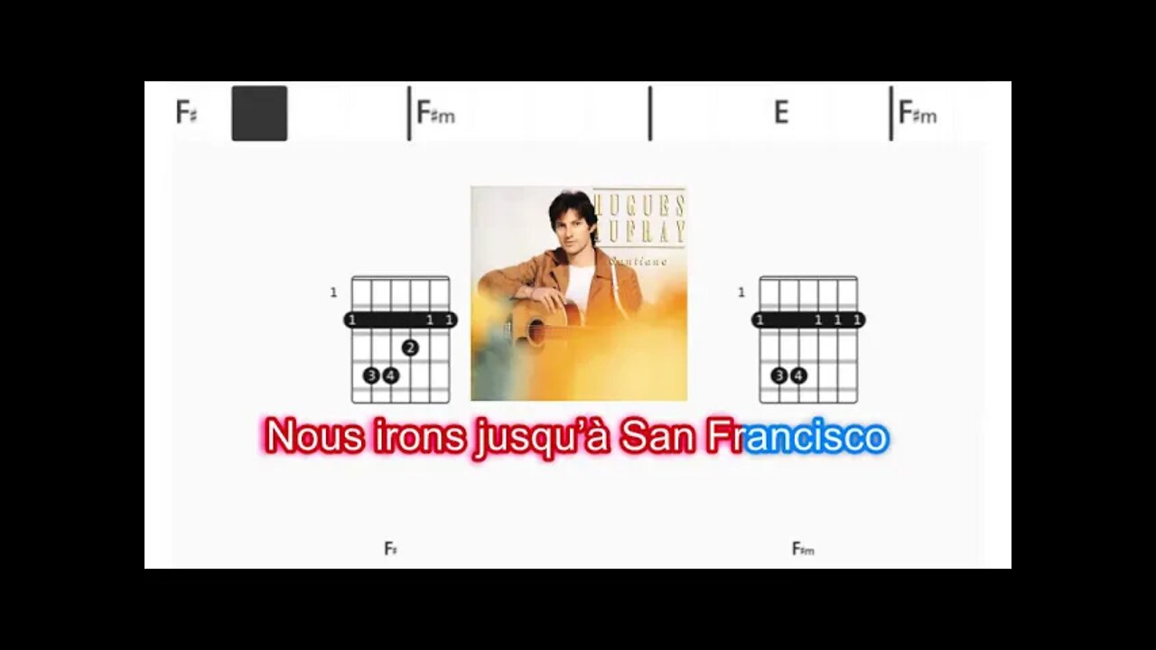 Hugues Auffray Santiano - (Chords & Lyrics like a Karaoke)