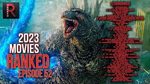 Godzilla Minus One | 2023 Movies RANKED - Episode 52