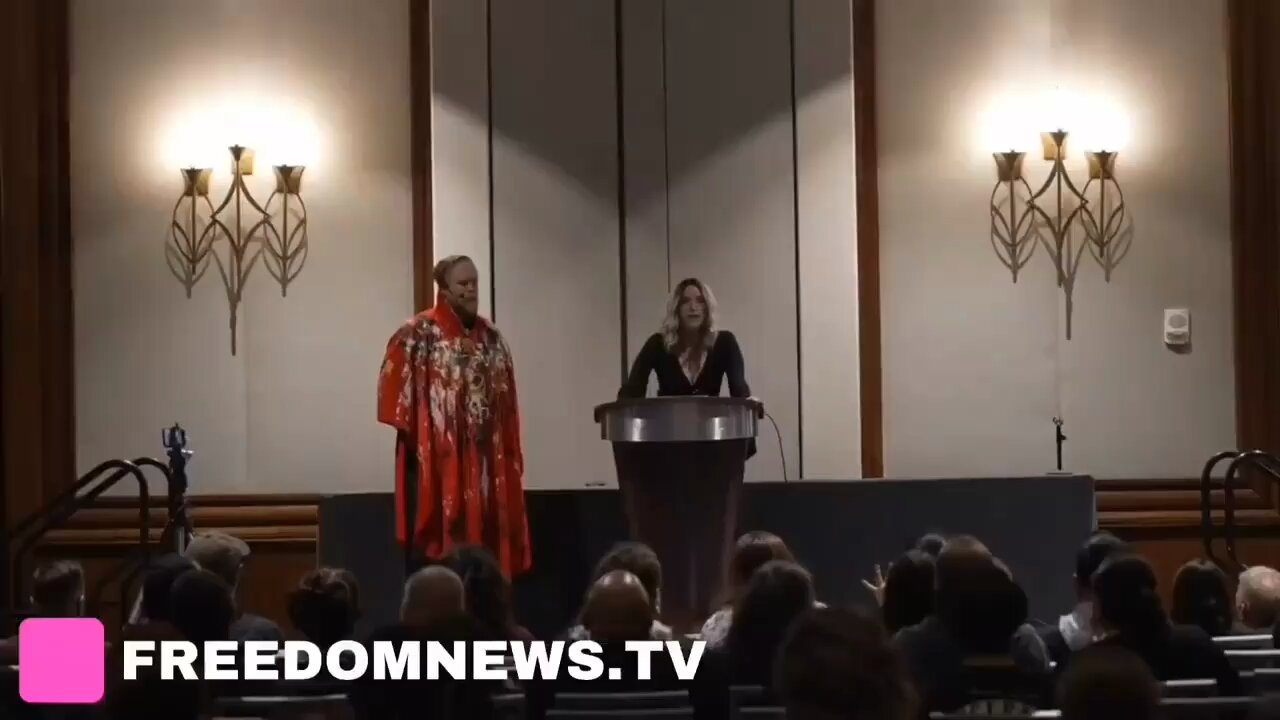 Satanic church and it’s followers destroying the Bible