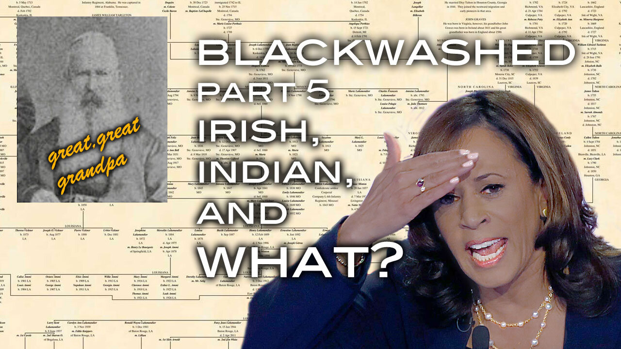 BLACKWASHED PART 5: Irish, Indian and WHAT?