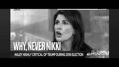 Never Nikki Haley what do you think?