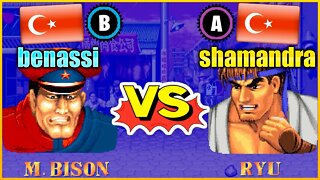 NO SOUND - Street Fighter II': Champion Edition (benassi Vs. shamandra) [Turkey Vs. Turkey]