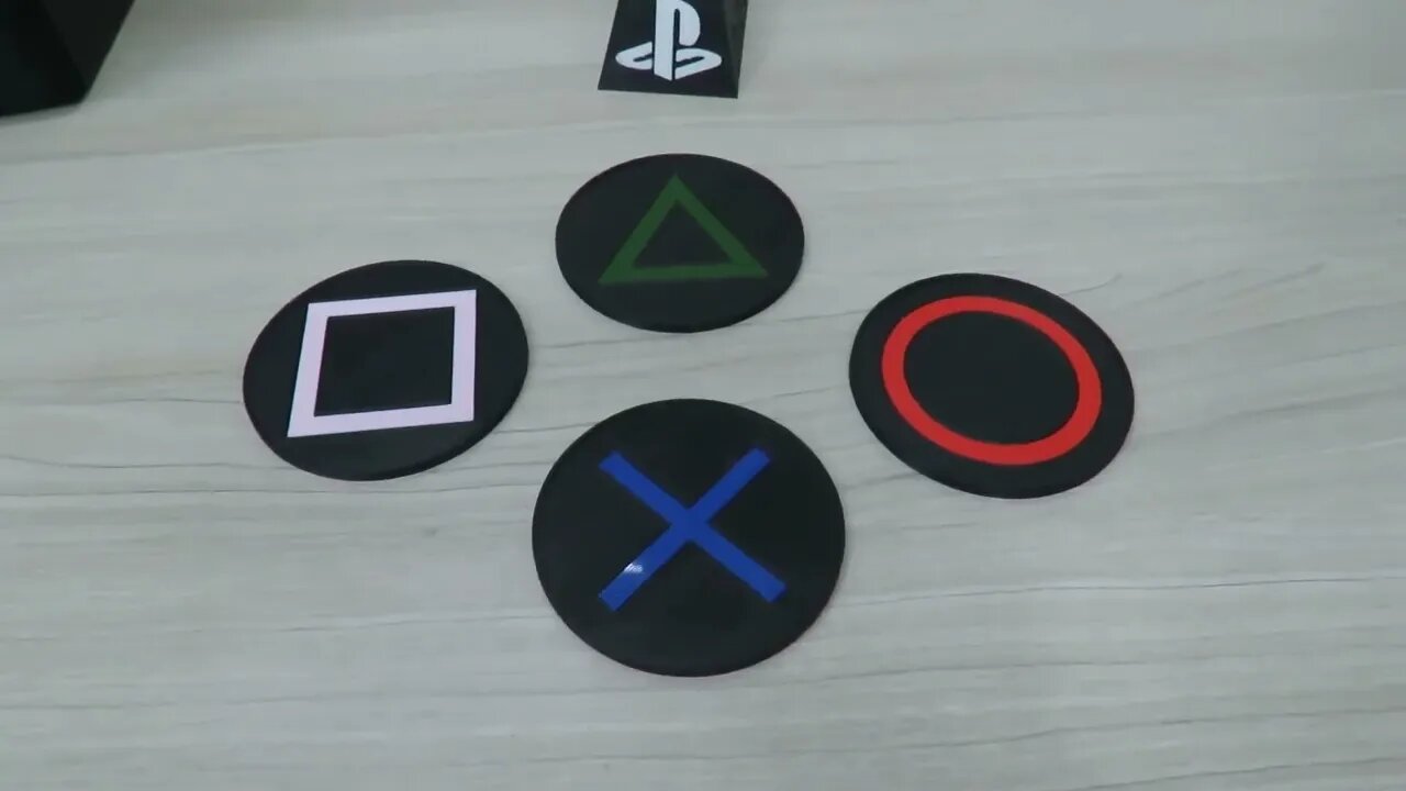 Porta Copos com Suporte PlayStation - Impressão 3D