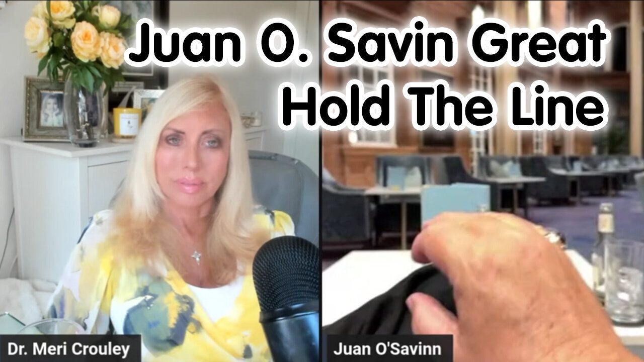 Juan OSavin Great Intel - Hold The Line - 7/16/24..