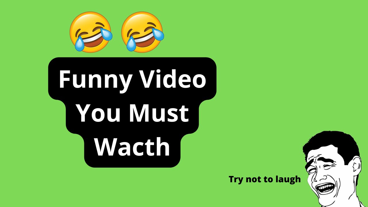 Top New Totally Funny Latest Comedy Videos You Must Watch 2023 Don't Laugh